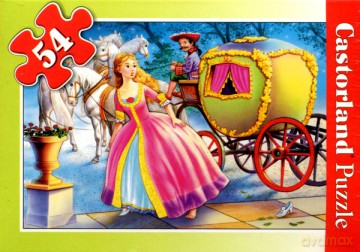 CASTOR 54 MINI Uciekający kopciuszek A-08521-B [PUZZLE]
