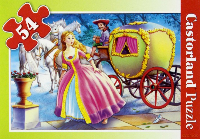 CASTOR 54 MINI Uciekający kopciuszek A-08521-B [PUZZLE]
