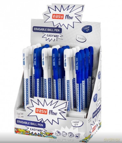 Długopis wymazywalny EasyWay nieb. (24 szt)