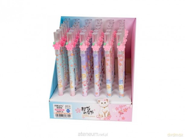 Długopis wymazywalny Fun Cherry MIX (36 szt)