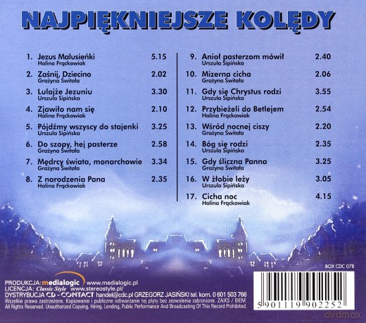 Gwiazdy na gwiazdkę - Najpiękniejsze kolędy [CD]