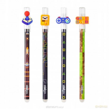 Długopis wymazywalny Strigo Game (36 szt)