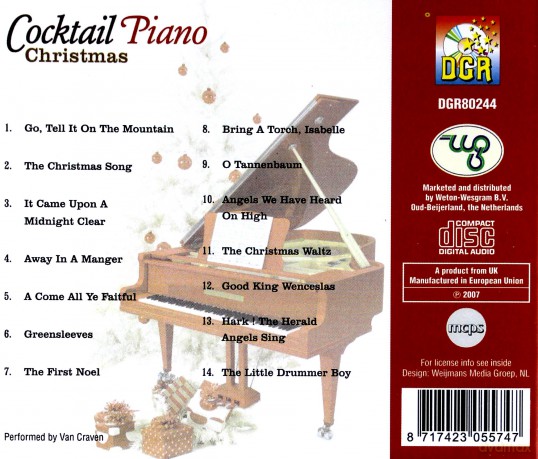Cocktail Piano Christmas [CD]