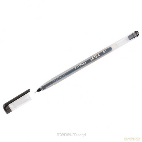Długopis żelowy Apex 0,5 mm czarny (50 szt)
