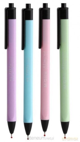 Długopis żelowy aut.TR1s 0,7mm 4 szt