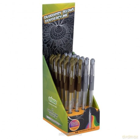 Długopis żelowy Deco Pen (24 szt)