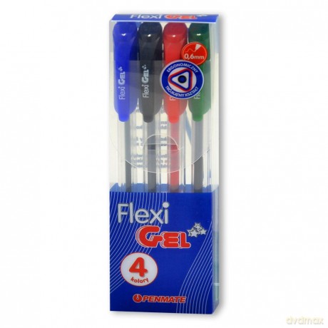 Długopis żelowy Flexi Abra Gel 4 kol