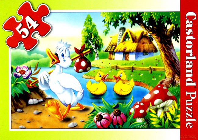 CASTOR 54 MINI Brzydkie kaczątko A-08521-B [PUZZLE]