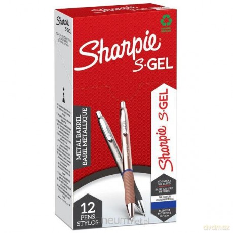 Długopis żelowy S-GEL 0.7mm MIX (12 szt)