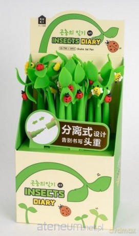 Długopis żelowy Silky MIX (24 szt)