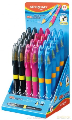 Długopis żelowy Smoozzy Writer 0.7 mm (24 szt)