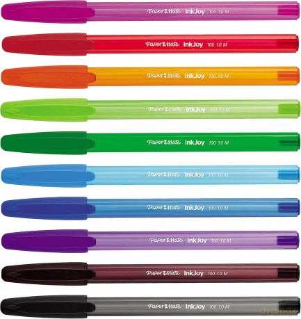 Długopisy InkJoy 10 kolorów