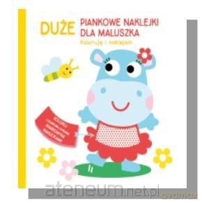 Duże piankowe naklejki Hipcia [KSIĄŻKA]