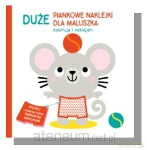 Duże piankowe naklejki Myszka [KSIĄŻKA]