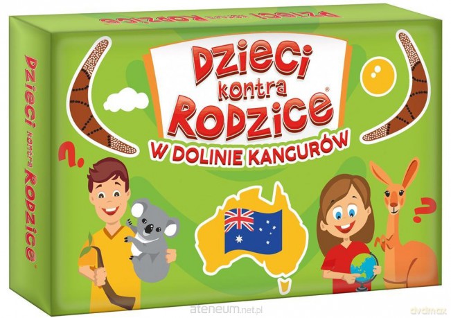 Dzieci kontra Rodzice. W dolinie kangurów [GRA]