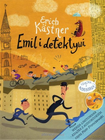 Emil i detektywi wersja limitowana z audiobookiem [KSIĄŻKA]