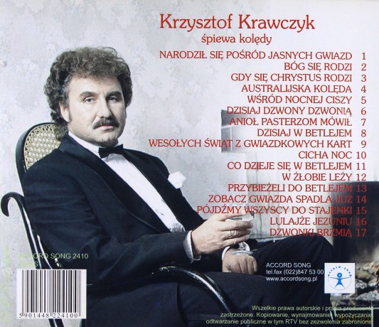 Krzysztof Krawczyk  Śpiewa Kolędy [CD]