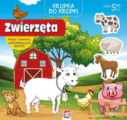 Fakr edukacja. Kropka do kropki. Zwierzęta [KSIĄŻKA]