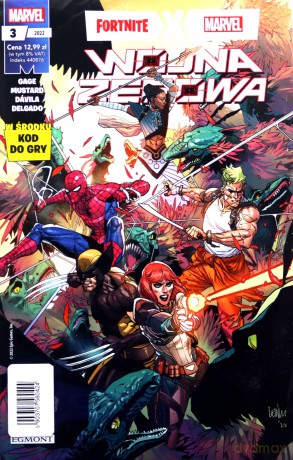Fortnite x Marvel. Wojna zerowa. 3/2022 [KOMIKS]