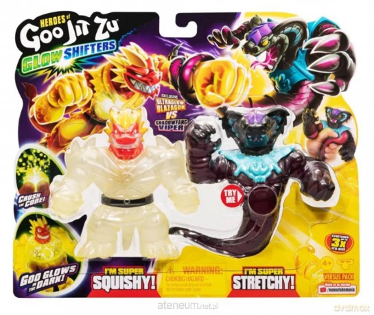 Goo Jit Zu - Glow Shifters - Blazgon vs Viper [FIGURKA]