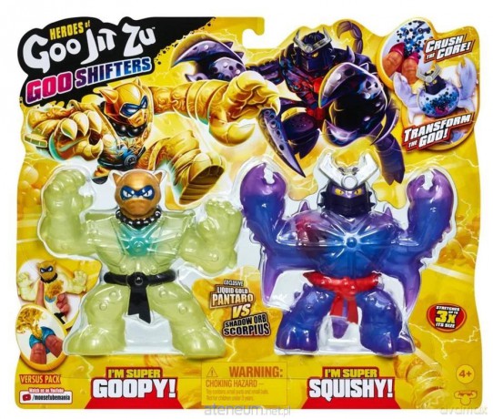Goo Jit Zu - Goo Shifters - Scorpius vs Pantaro [FIGURKA]