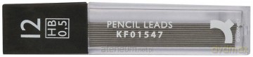 Grafity do ołówków 0.5mm HB 12 szt (12 szt)