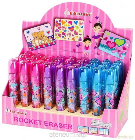 Gumka do mazania Hearts (36 szt)
