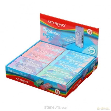 Gumka do ścierania Fun Pastel (20 szt)