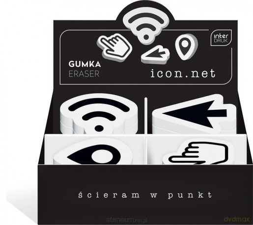 Gumka do ścierania Icon.net (20 szt)