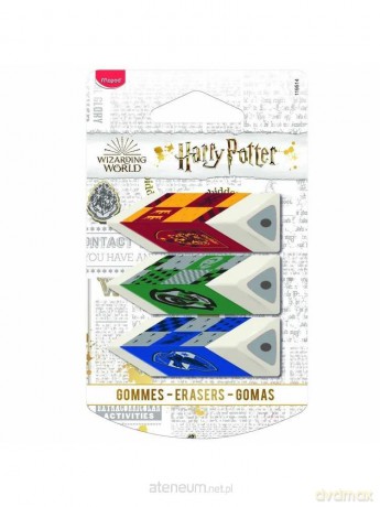 Gumka Harry Potter Pyramide 3 szt.