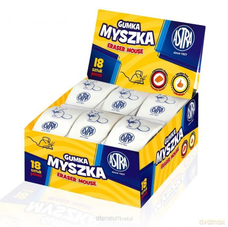 Gumka myszka (18 szt)
