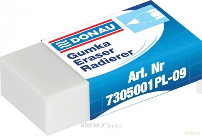 Gumka uniwersalna 41x21x11mm biała