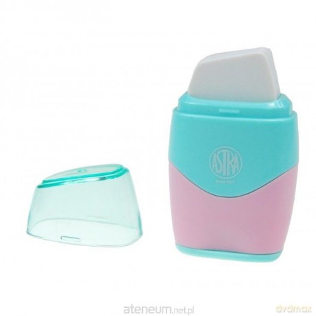Gumka z temperówką 2w1 pastel (16 szt)