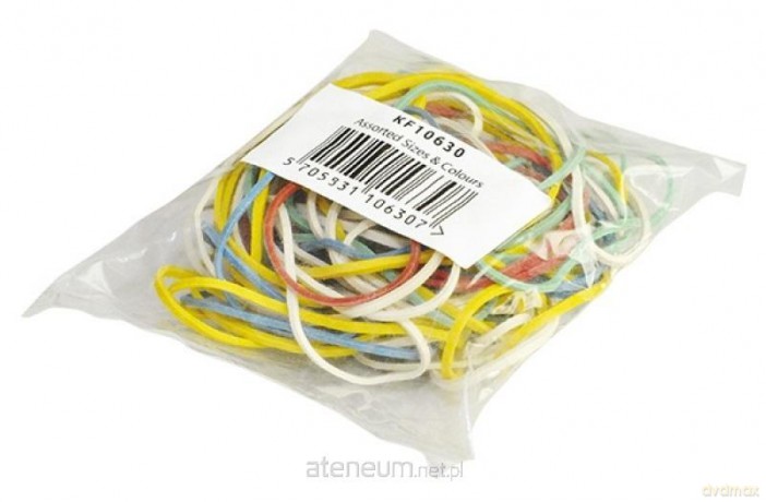 Gumki recepturki 25g kolorowe