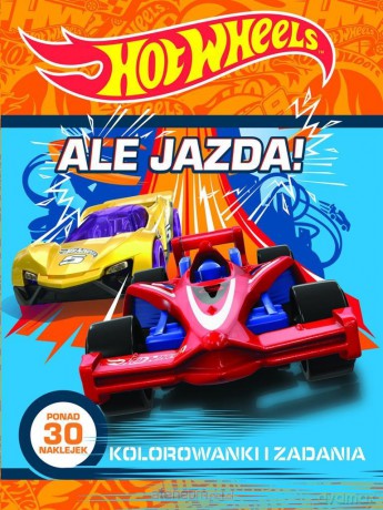 Hot Wheels. Ale jazda! Kolorowanki i zadania [KSIĄŻKA]