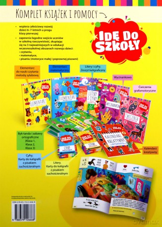 Idę do szkoły. Elementarz do nauki czytania metodą [KSIĄŻKA]