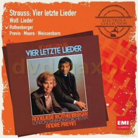 Annelies Rothenberger: Vier Letzte Lieder & Orchesterlieder [CD]