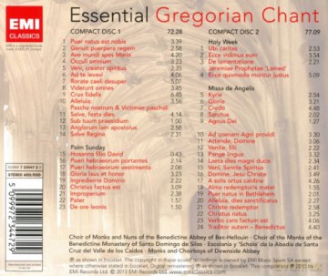Essential Gregorian Chant [2CD]