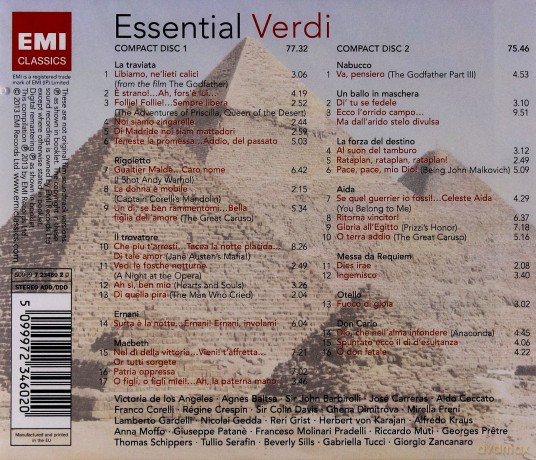 Essential Verdi [2CD]