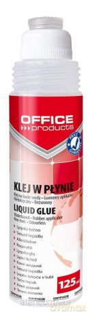 Klej w płynie biurowy transparentny 125ml (12 szt)