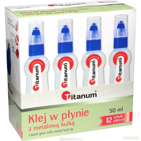 Klej w płynie z metalową kulką 50 ml (12 szt)