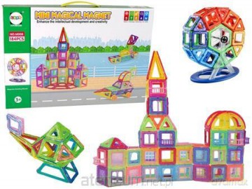 Klocki magnetyczne 184el [KLOCKI]