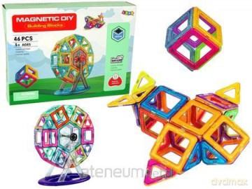 Klocki magnetyczne 46el [KLOCKI]