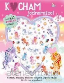Kocham jednorożce - 100 wypukłych naklejek [KSIĄŻKA]