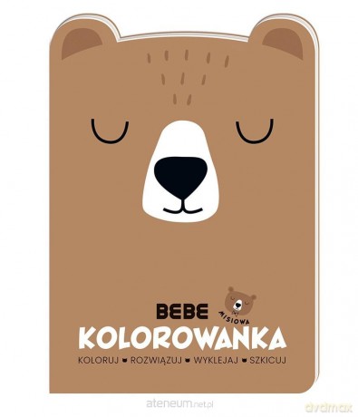 Kolorowanka misiowa bebe [KSIĄŻKA]