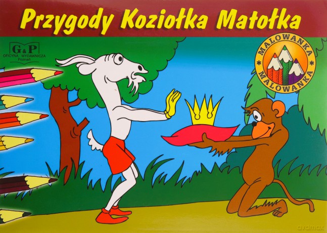 Kolorowanka Przygody Koziołka Matołka [KSIĄŻKA]