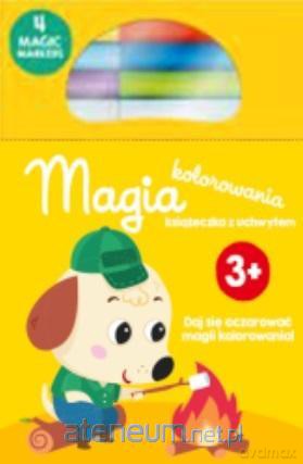 Kolorowanka z magicznymi flamastrami 3+ żółta [KSIĄŻKA]