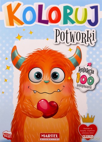 Koloruj - Potworki [KSIĄŻKA]