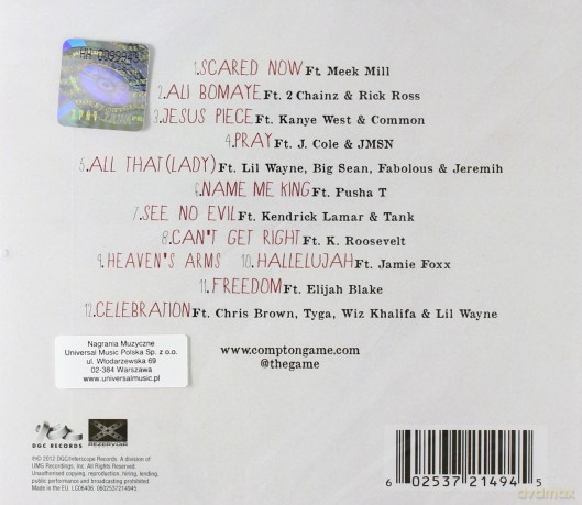 Game, The: Jesus Piece [CD]