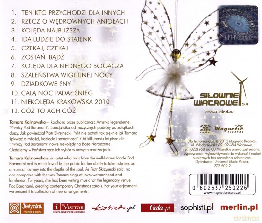 Tamara Kalinowska: Rzecz O Wędrownych Aniołach [CD]
